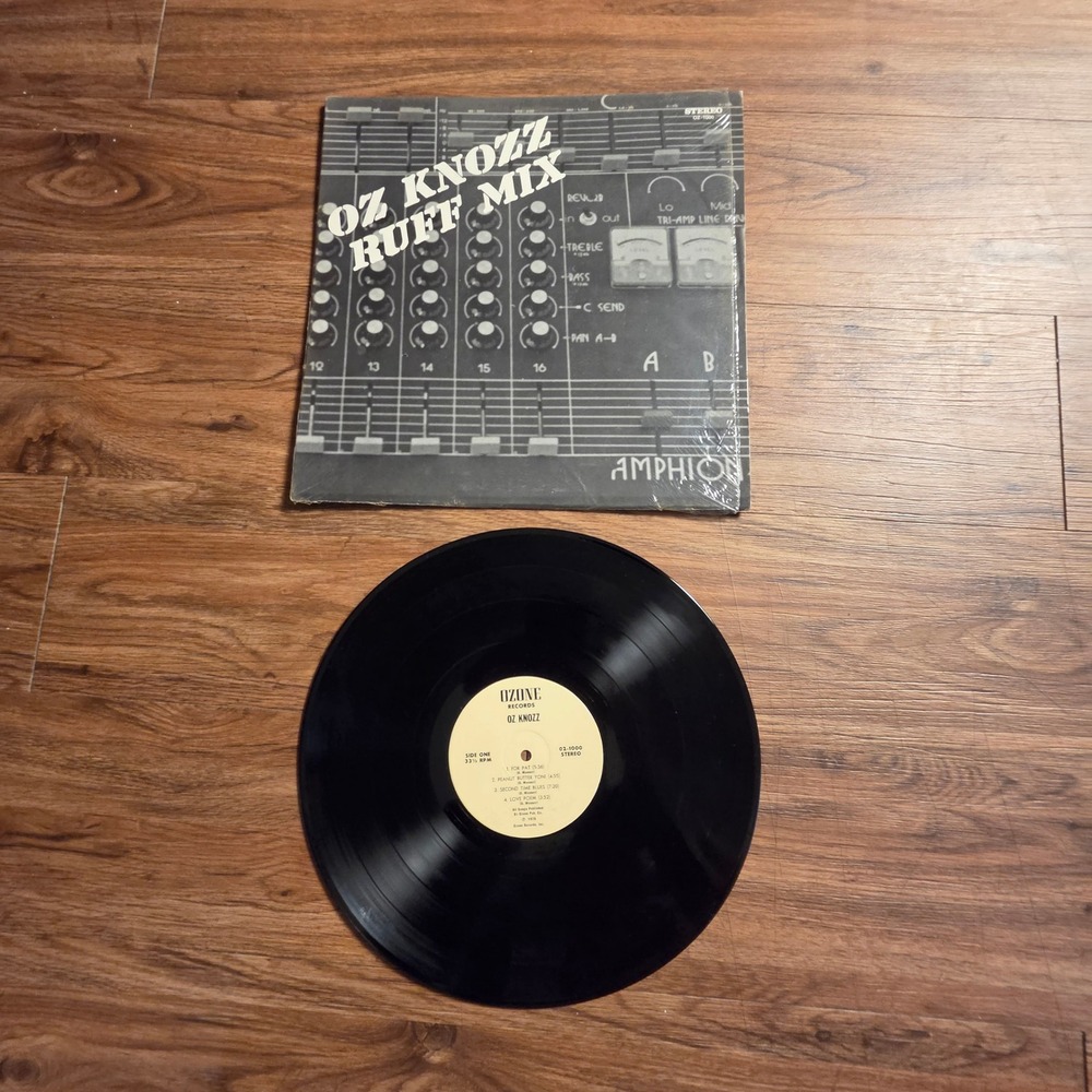 Oz Knozz Ruff Mix Ozone 1975 OZ-1000 1975 Vinyl LP Texas Prog Rock VG+ VG+/VG+